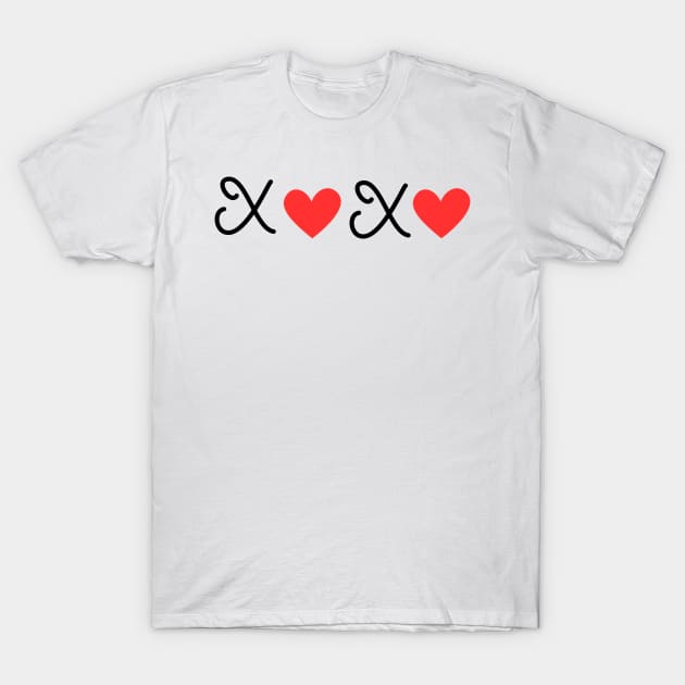 xoxo T-Shirt by Perfect Spot